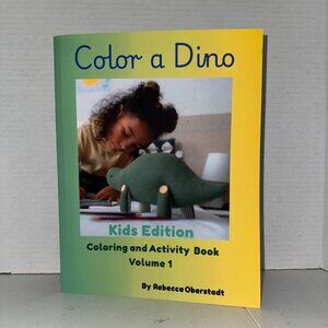 Color a Dino Coloring and Activity book
